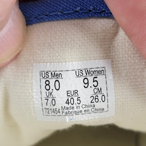 VANS Classic Womens 9.5 - Picture 9 of 9